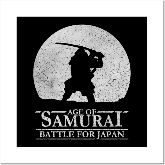 Age of Samurai - Battle for Japan Wall Art by Barn Shirt USA